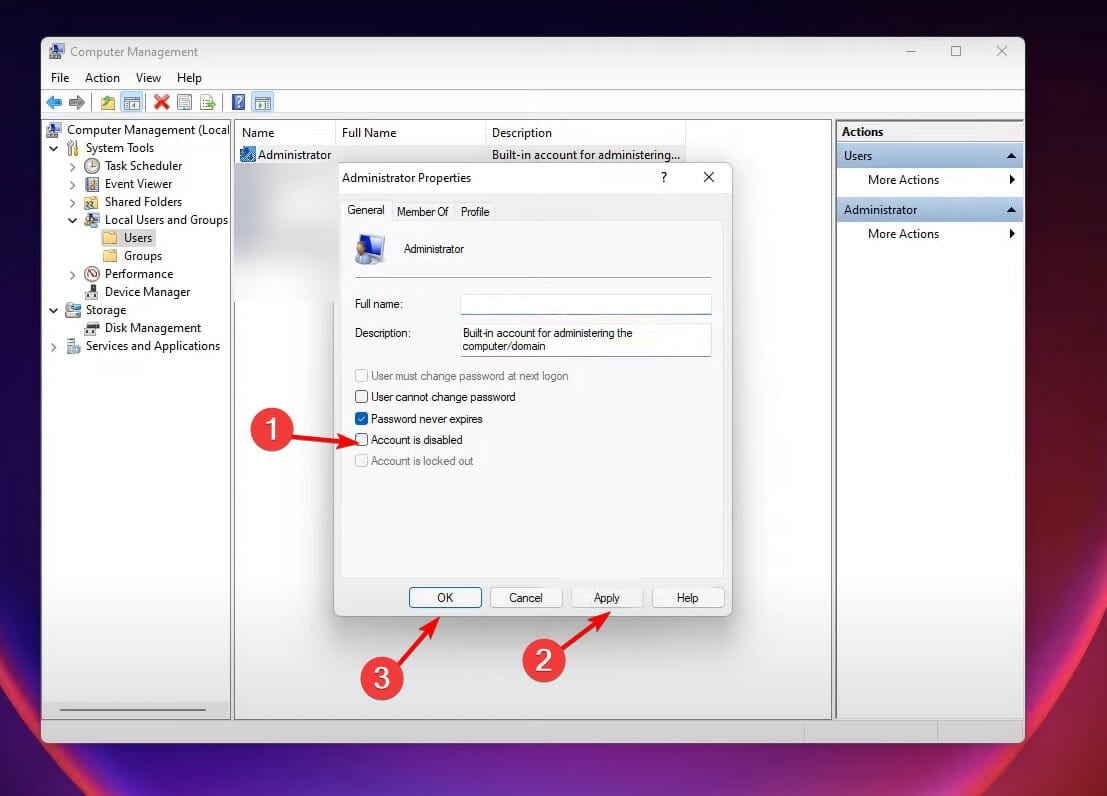 disabled acc windows 11 lock screen slideshow not working