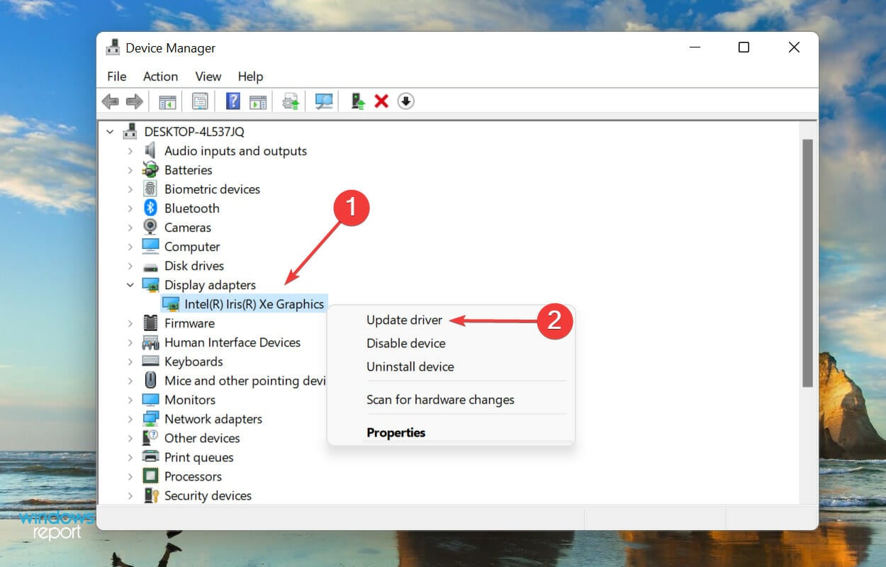 ドライバーを更新して directx 関数 getdeviceremovedreason failed with - エラーを修正
