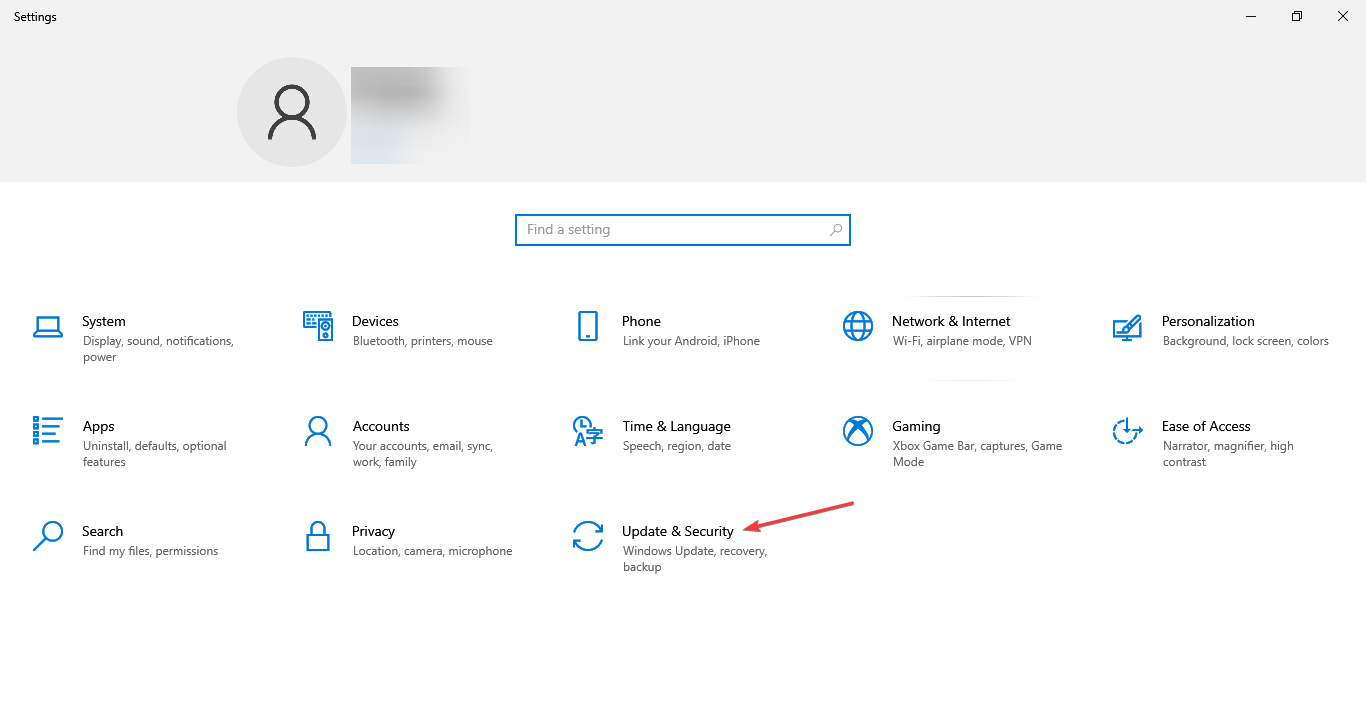 mise à jour et sécurité pour télécharger l'outil de rafraîchissement de Windows