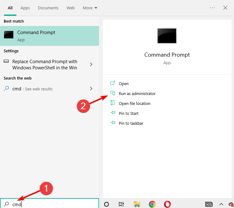 cmd-executar-admin 0x80070002 windows update