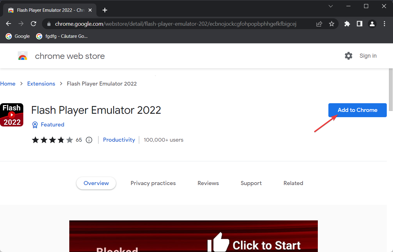 add-chrome=flas2 adobe flash player chrome