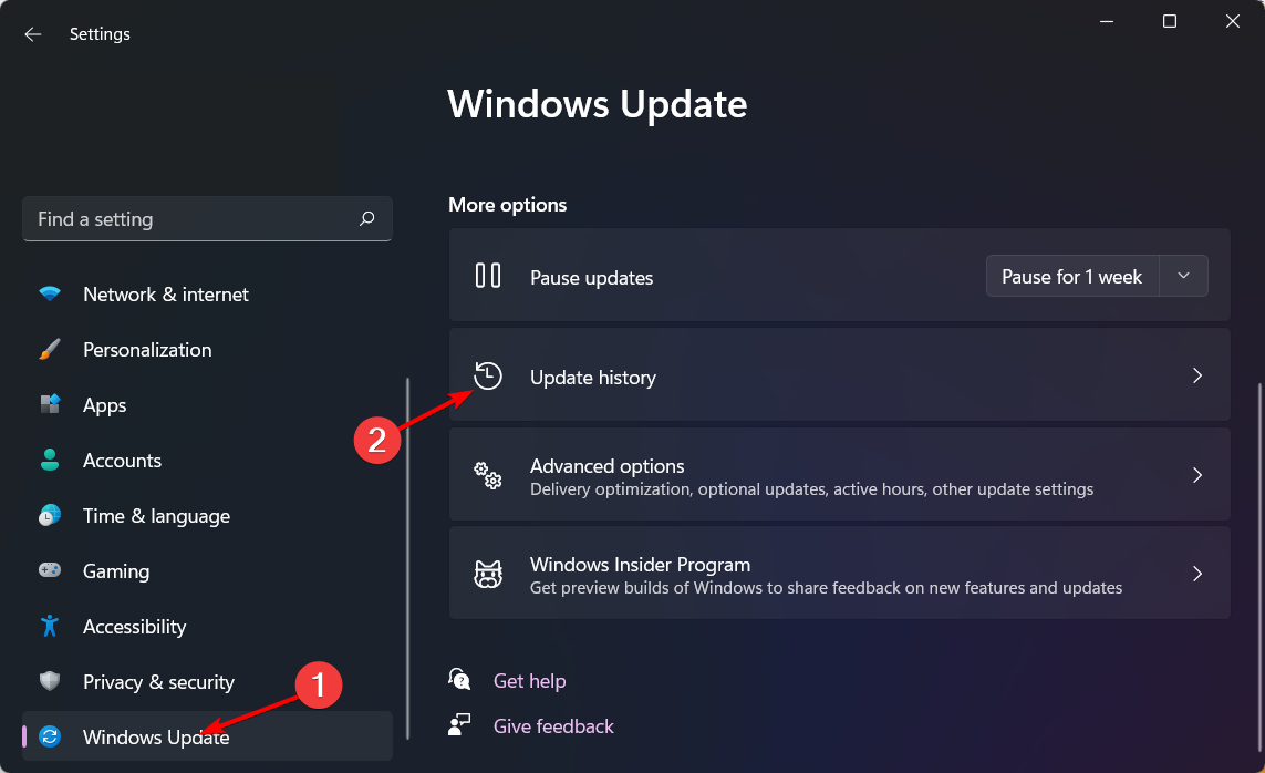 historique-des-mises-à-jour-windows-logitech-unifying-ne-fonctionne-pas