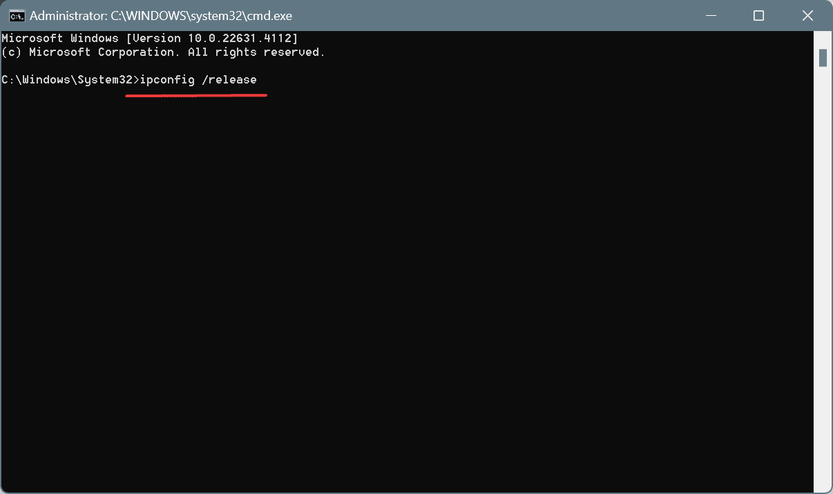 restablecer red para solucionar codigo de error 4 de space marine 2