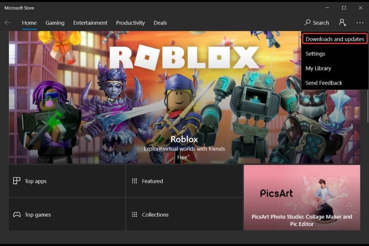 Microsoft-Store-Downloads-und-Updates