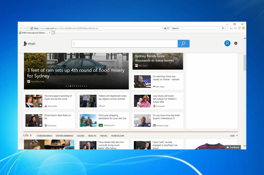 internet explorer 11 per windows 7