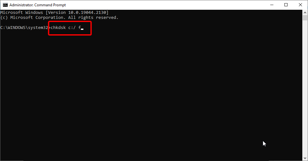 chkdsk c critical process died