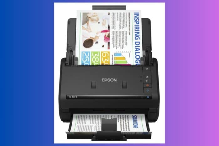 Como baixar o driver Epson WorkForce ES-400 II Windows 10