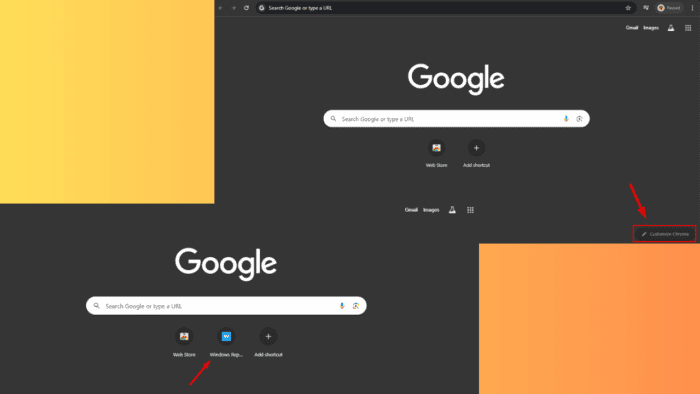 So erstellen Sie eine Verknüpfung auf der Google Chrome-Startseite