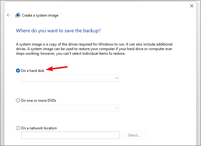 localização da imagem do sistema windows 11