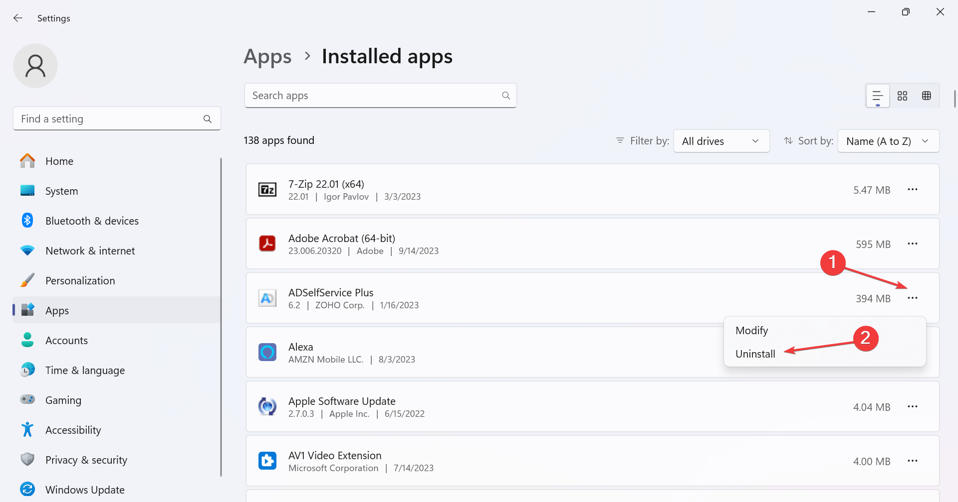 desinstalar para solucionar pantalla negra surface go 3
