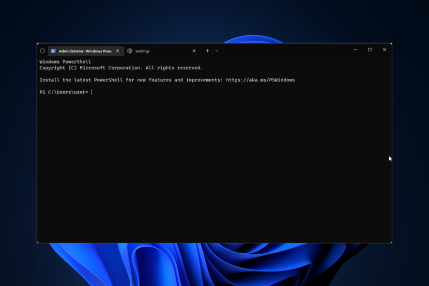 Raccourcis Windows Terminal
