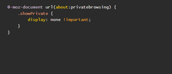 moz document css