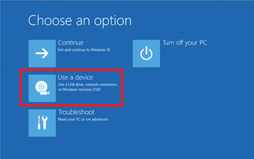 Scegli-un-opzione usb SELEZIONATO - Errore DISM Restore Health Incorrect Function?