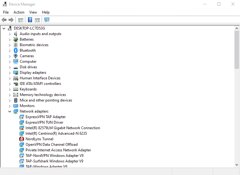 Device manager