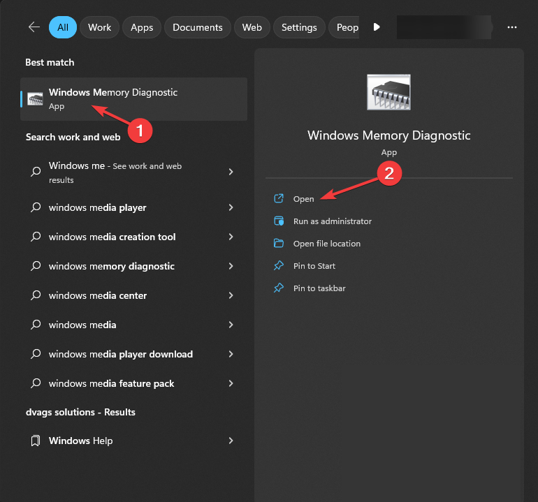 Ferramenta de diagnóstico de memória - Corrompimento de Estrutura Crítica no Windows 11