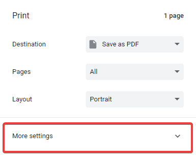 browser printing