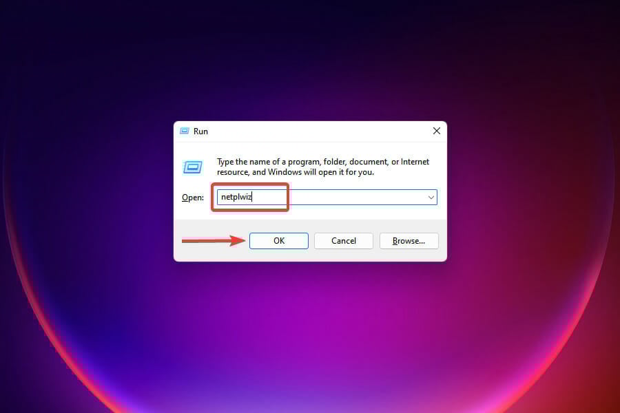 Lancer les comptes d'utilisateurs
