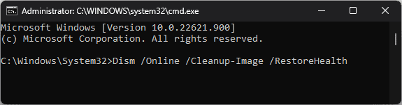 Restore health ERROR_CANTFETCHBACKWARDS