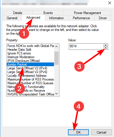 lower mtu to fix error dolphin-028