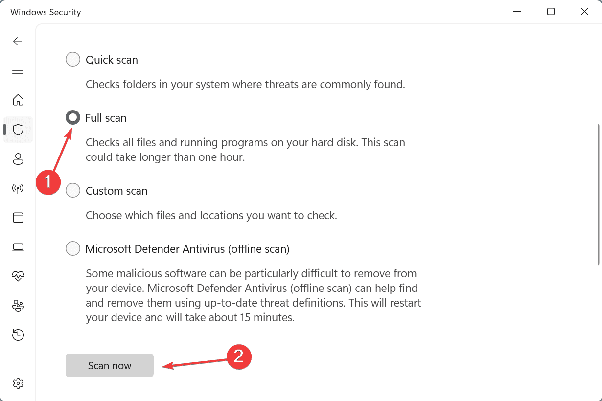 análisis de malware para arreglar ERROR_NETWORK_BUSY
