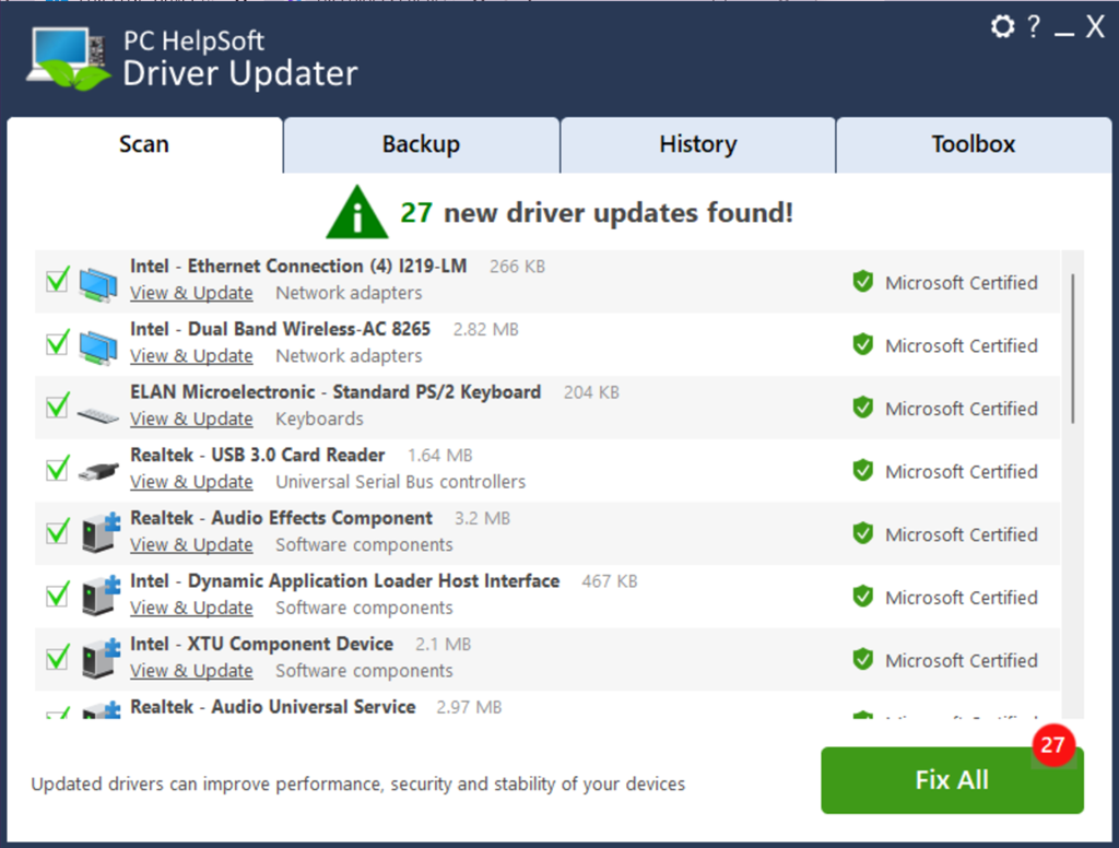 solucionando problemas de actualización en el actualizador de controladores pc helpsoft