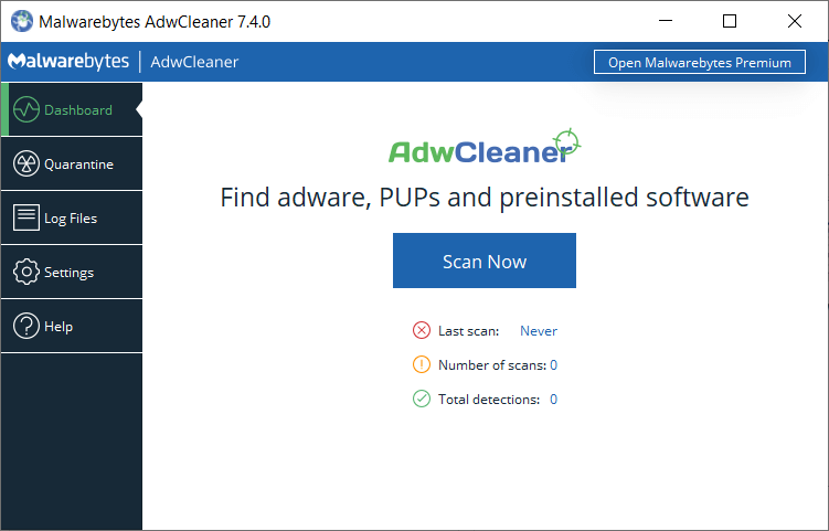 Malwarebytes AdwCleaner FFXIV バージョンチェックを完了できない / 更新