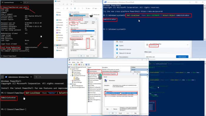 Windows 11 Verifique Administrador