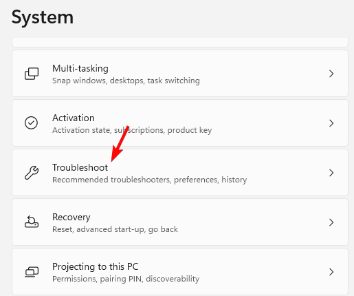 windows troubleshooter