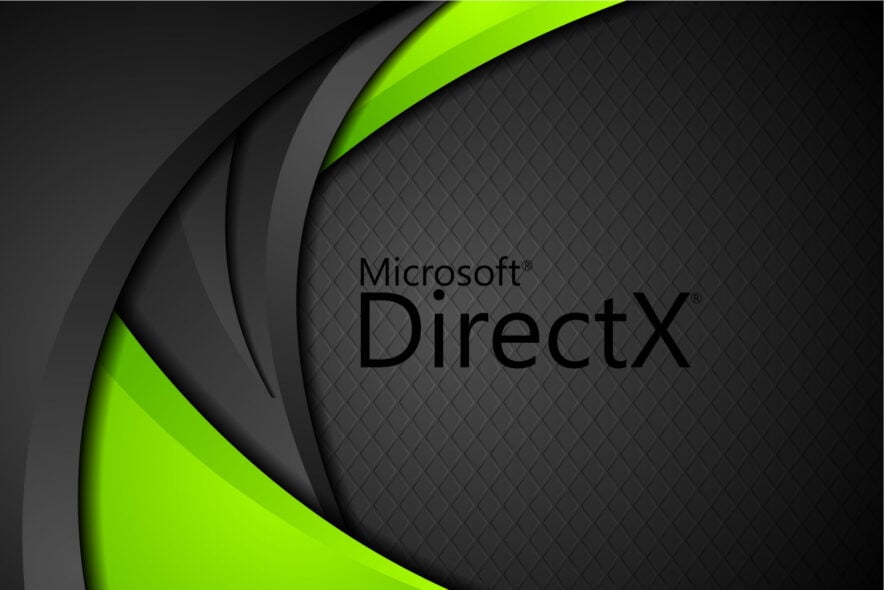 direct 10 또는 11을 찾을 수 없음