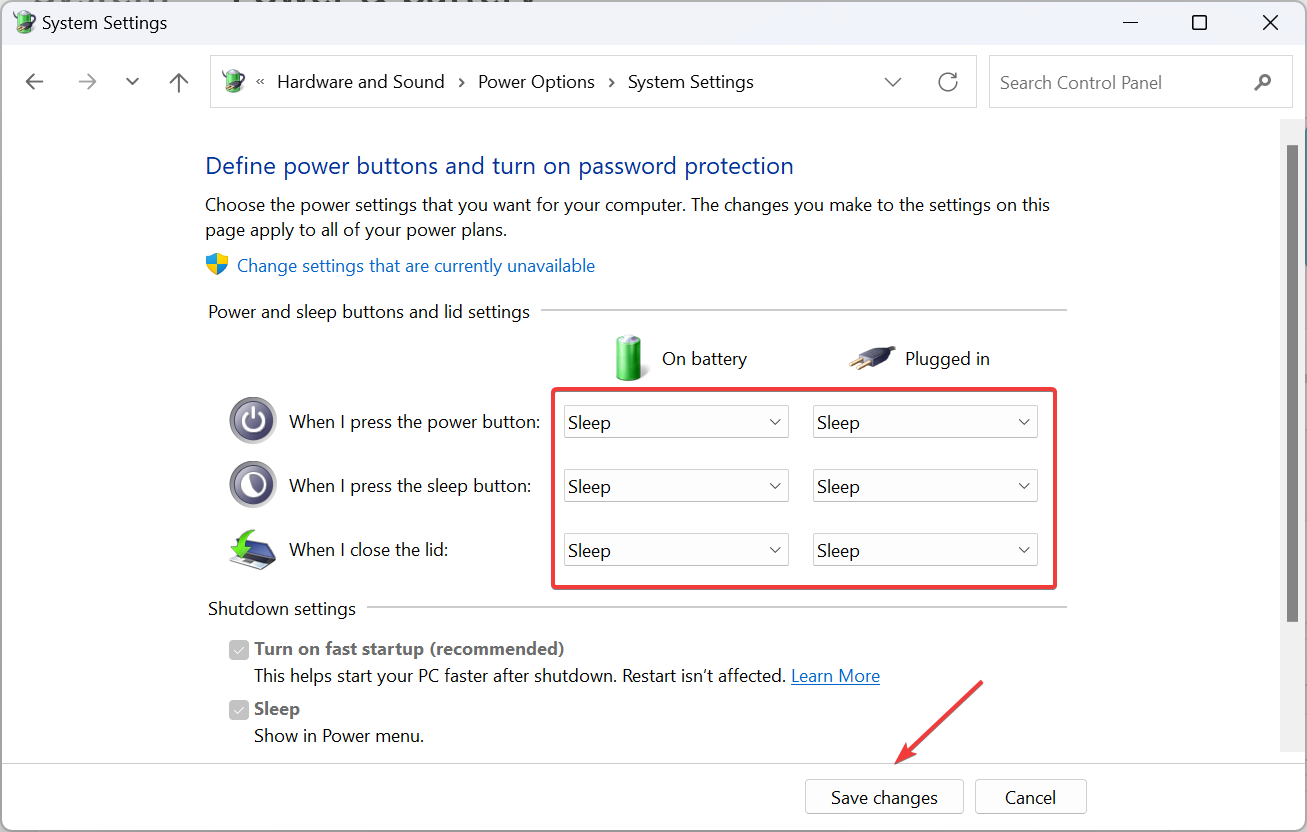 modo de suspensión para solucionar pantalla negra surface go 3