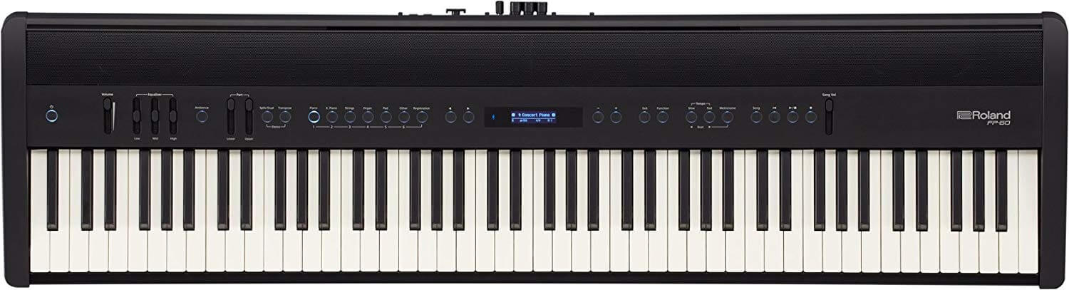 melhor piano digital Roland FP-60-BK