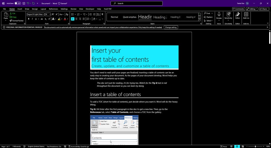 Microsoft Word