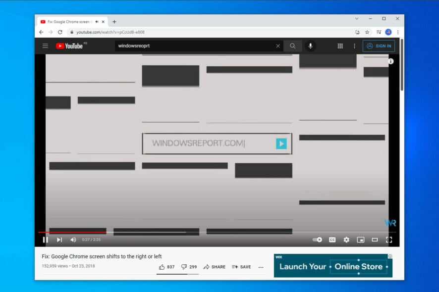 pantalla completa no funciona google chrome