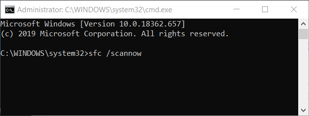 sfc /scannow 명령 Windows 활성화 오류 0xc004f063