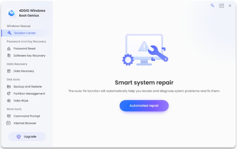 4DDiG Windows Boot Genius 1