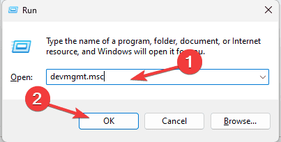 Geräte-Manager Ausführen-Befehl - Atieclxx.exe
