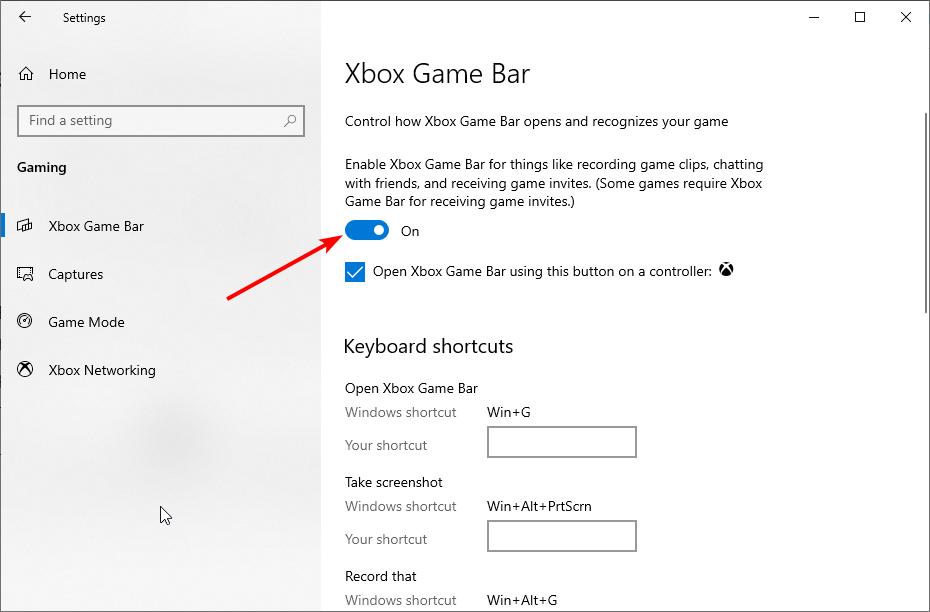 xbox game bar