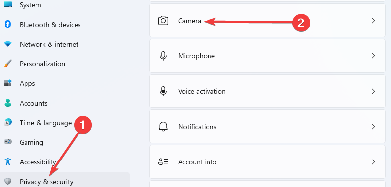 camera settings ms store