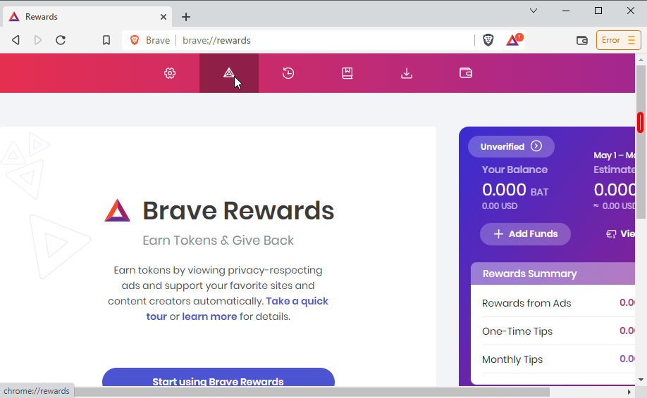 brave rewards