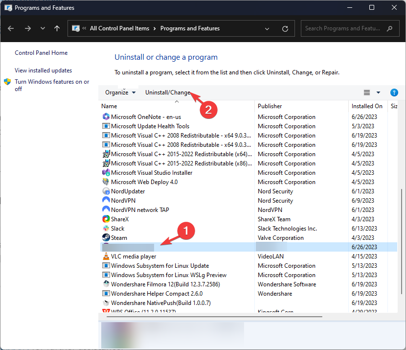 Uninstall main.exe