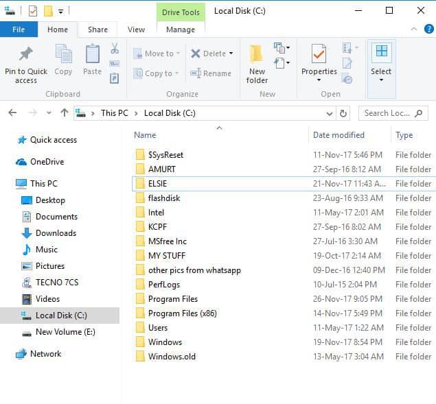 get no files on desktop Windows 10