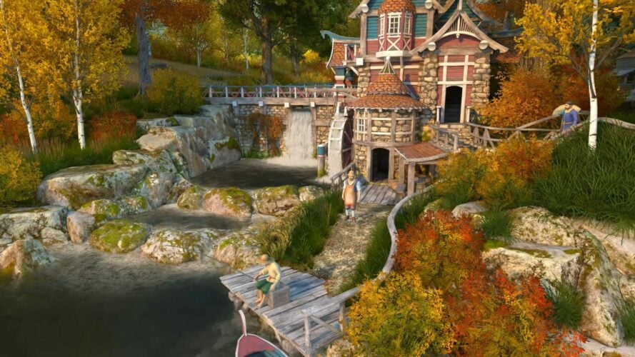 Fall Watermill