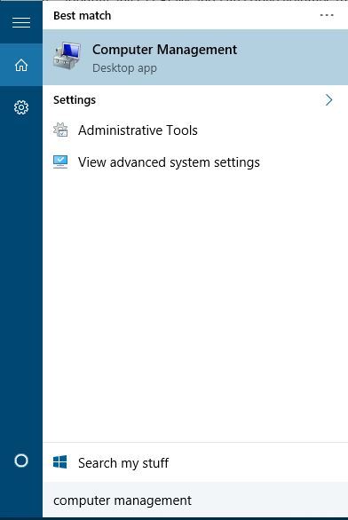 start-computer-management