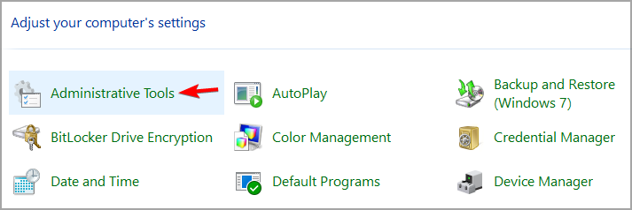 systemsteuerung administrationswerkzeuge windows