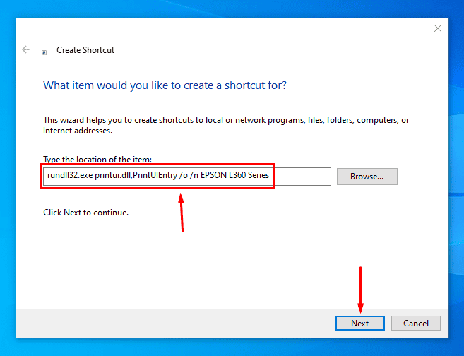 rundll32.exe printui.dll,PrintUIEntry /o /n "printer_name"